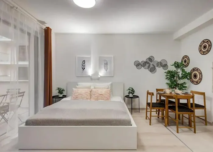 アパート Terrace Vista-modern 2br Retreat ブダペスト